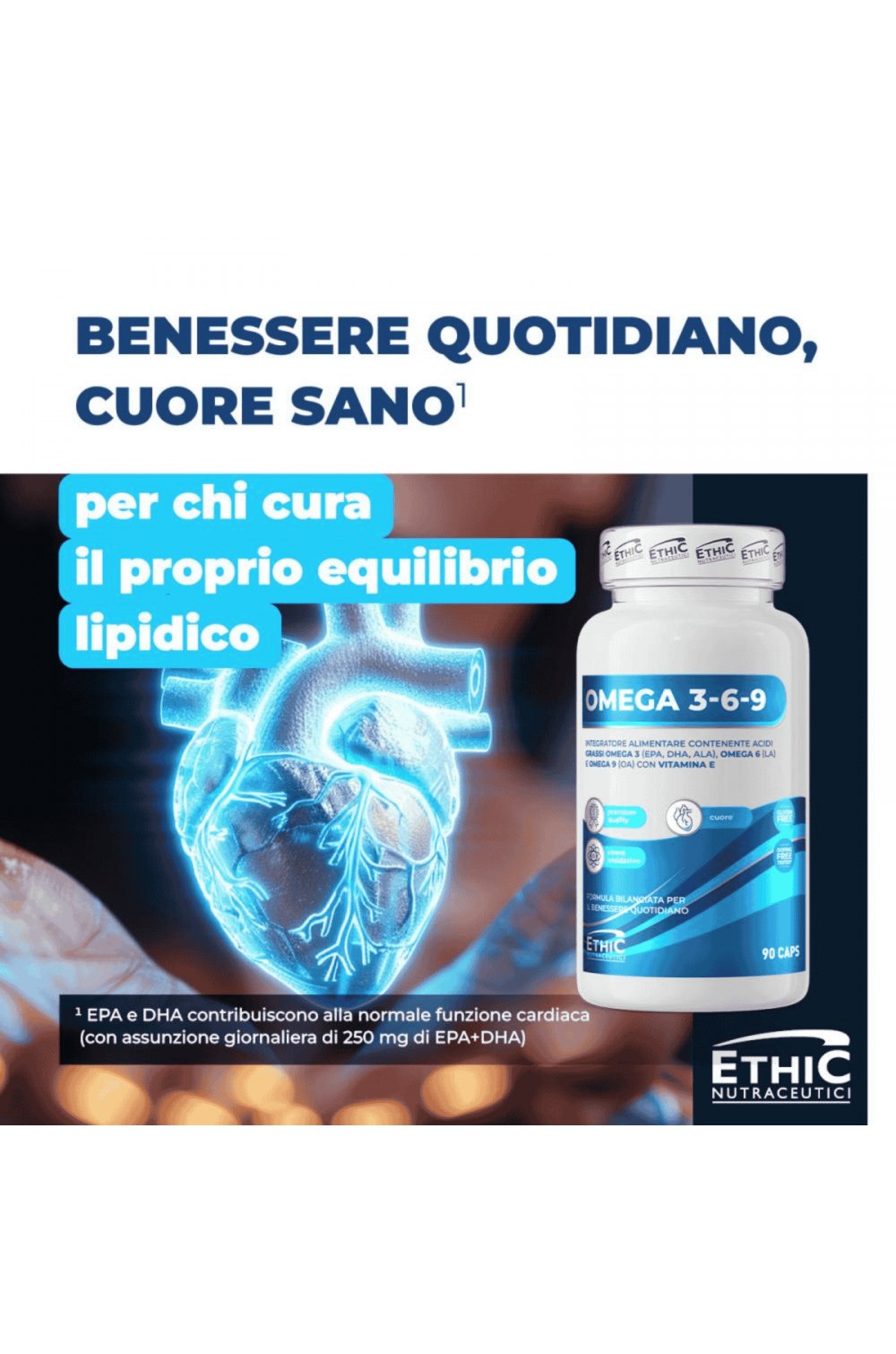 EthicSport Omega 3-6-9 90 caps