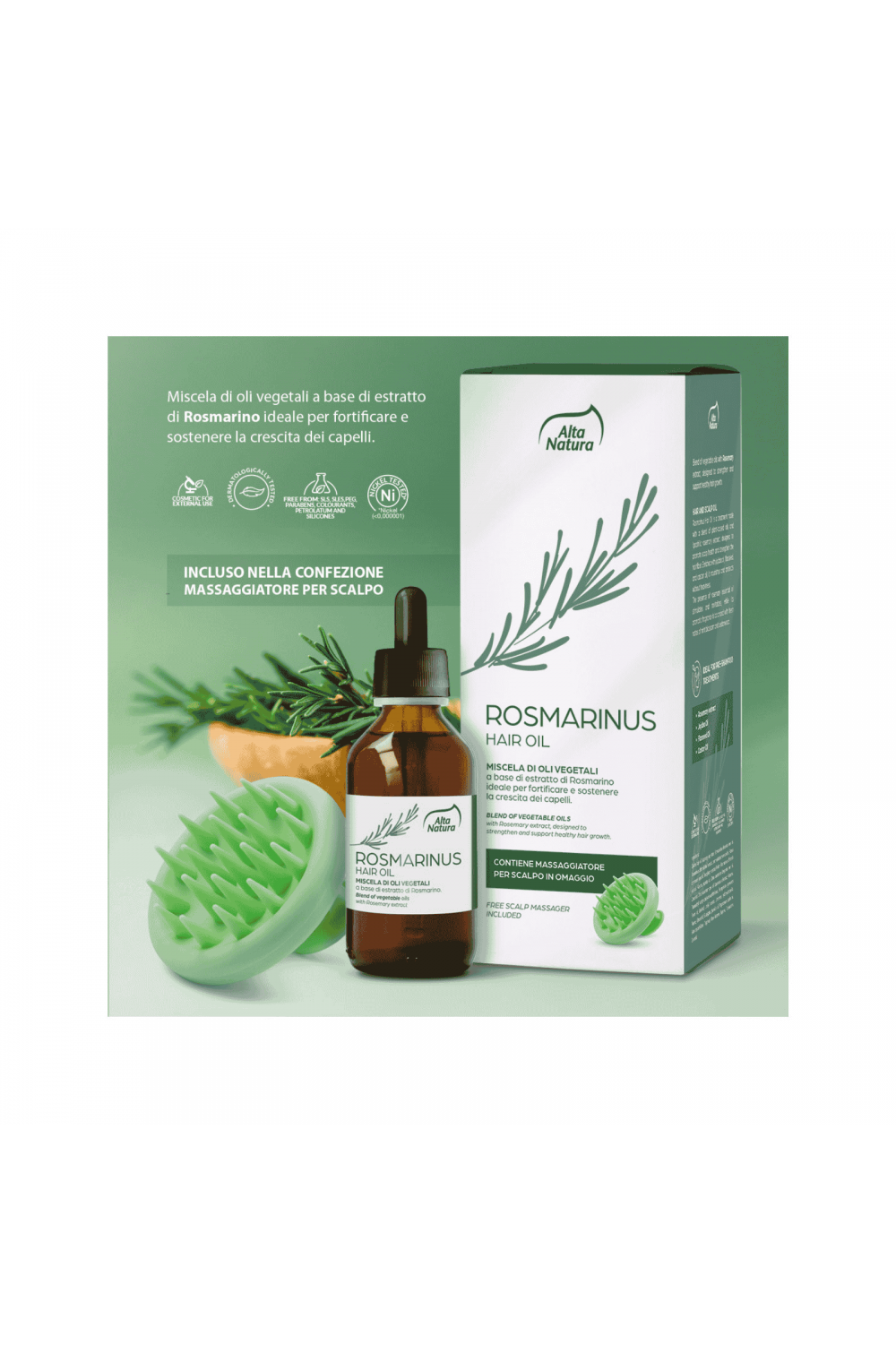 Alta Natura Hair Oil Rosmarinus 100 ml