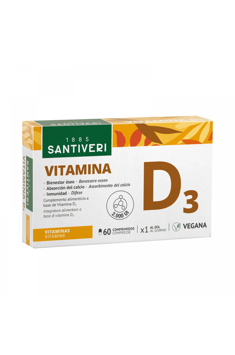Santiveri Vitamina D3 60 cpr