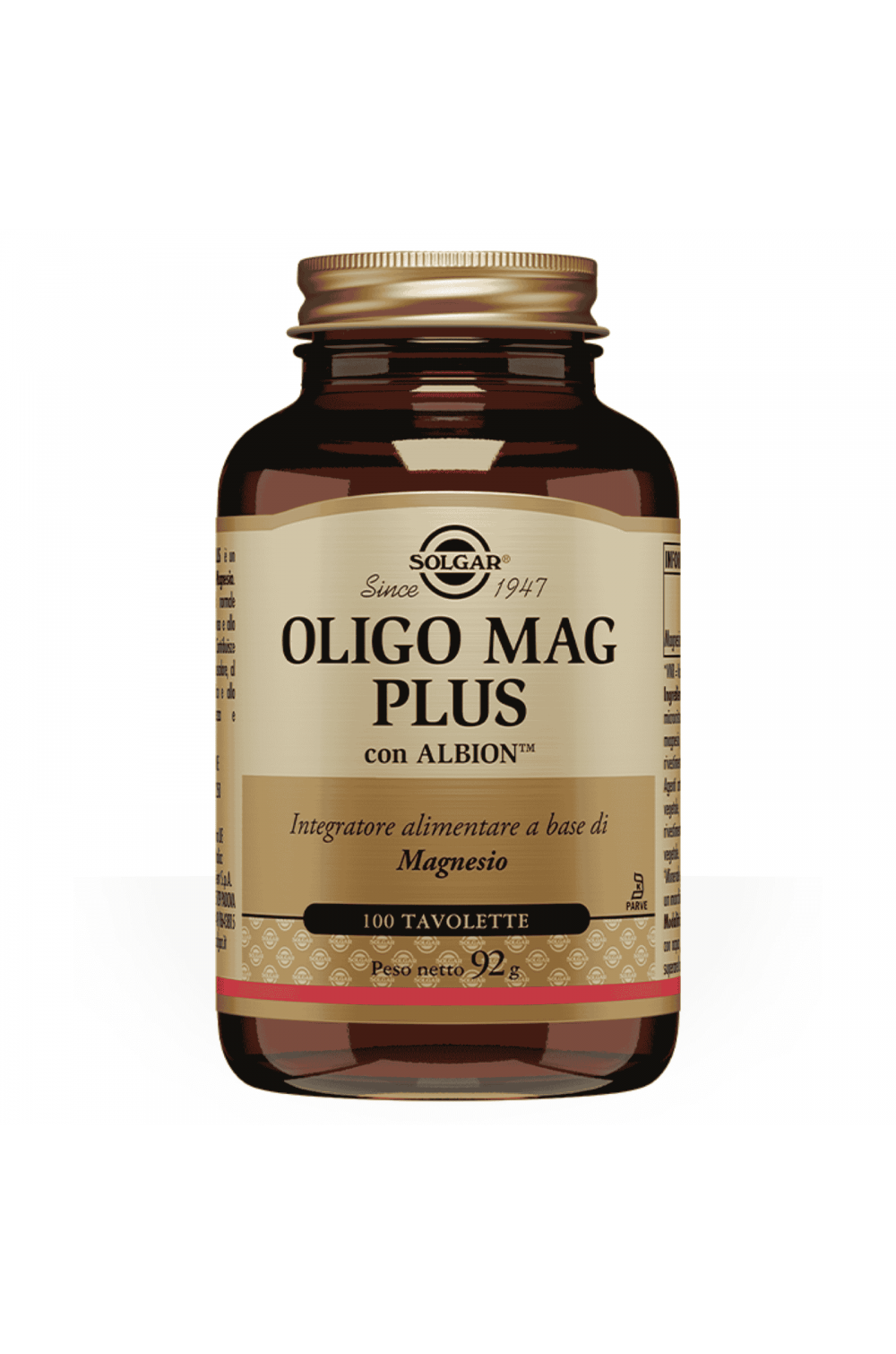 Solgar Oligomag Plus 100 Tavolette Magnesio Chelato