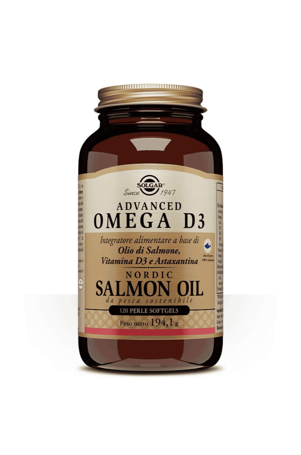 Solgar Advanced Omega D3 120 Perle