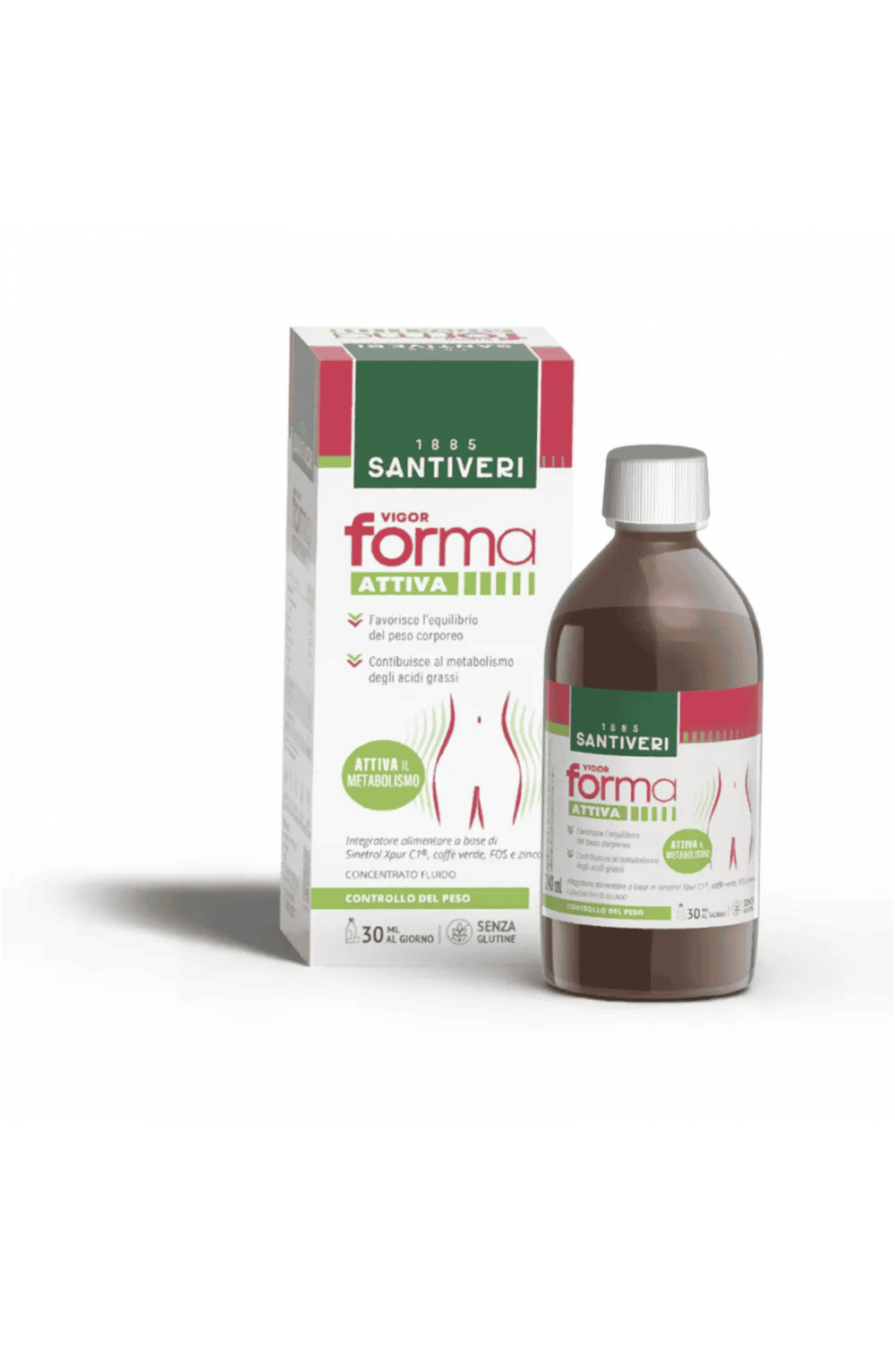 Santiveri Vigor in Forma Attiva 240 ml Concentrato Fluido