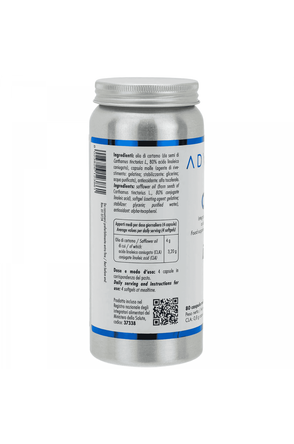 +Watt CLA+ 80 cps Acido Linoleico Coniugato