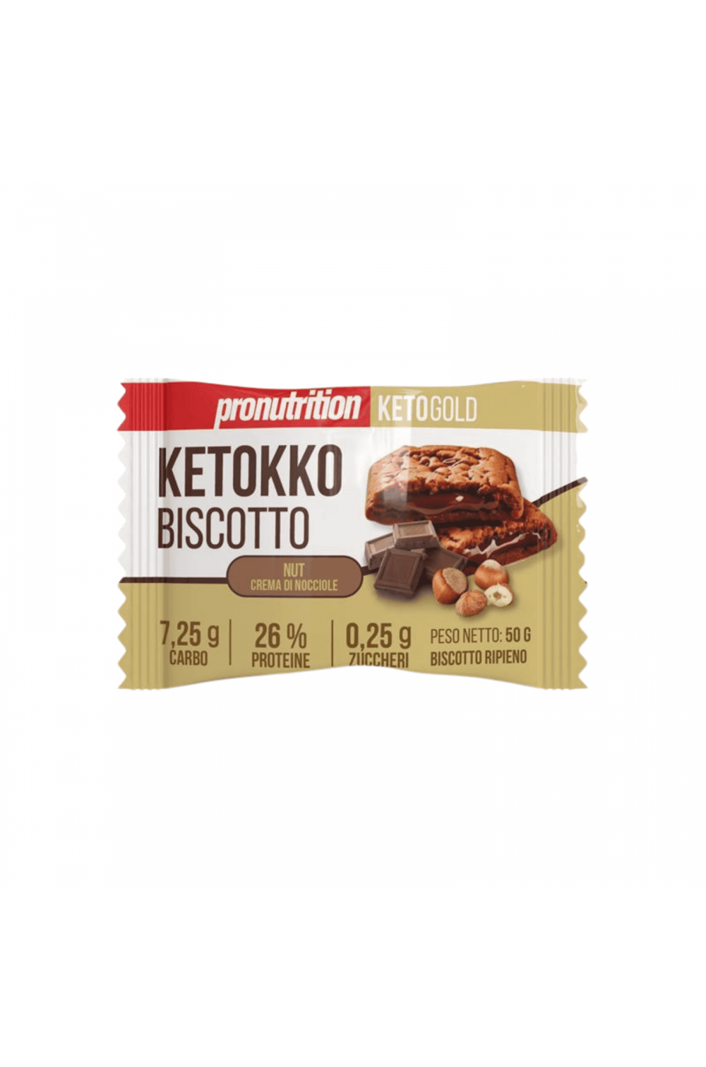 Pronutrition Ketokko Biscotto 1X50 gr 26% di Proteine