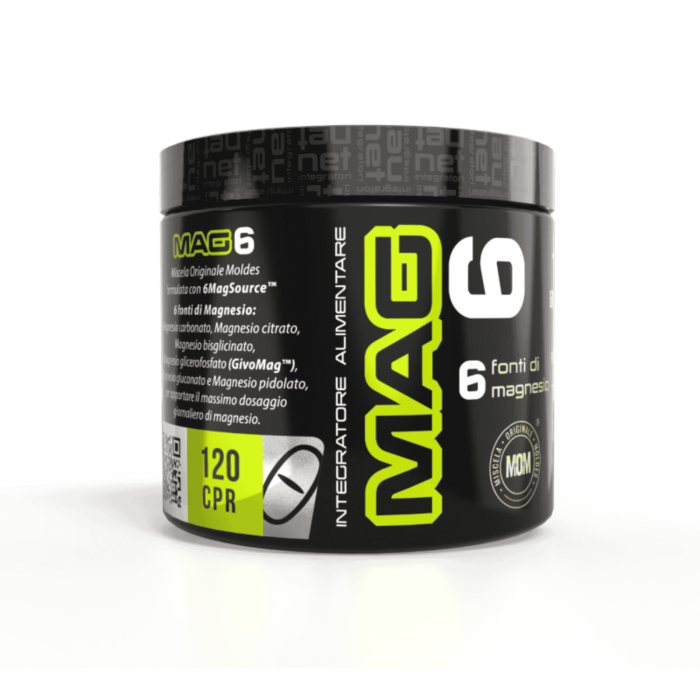 Net Integratori MAG 6 EX Mag 1250 120 cpr