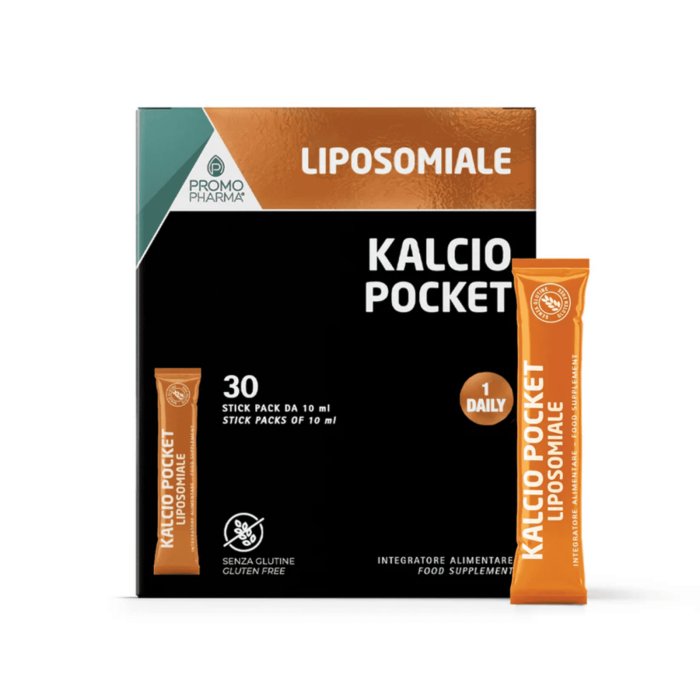 PromoPharma Kalcio Pocket Liposomiale 30 Stick 10 ml