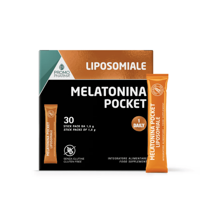PromoPharma Melatonina Pocket Liposomiale 30 Stick 1,5 g
