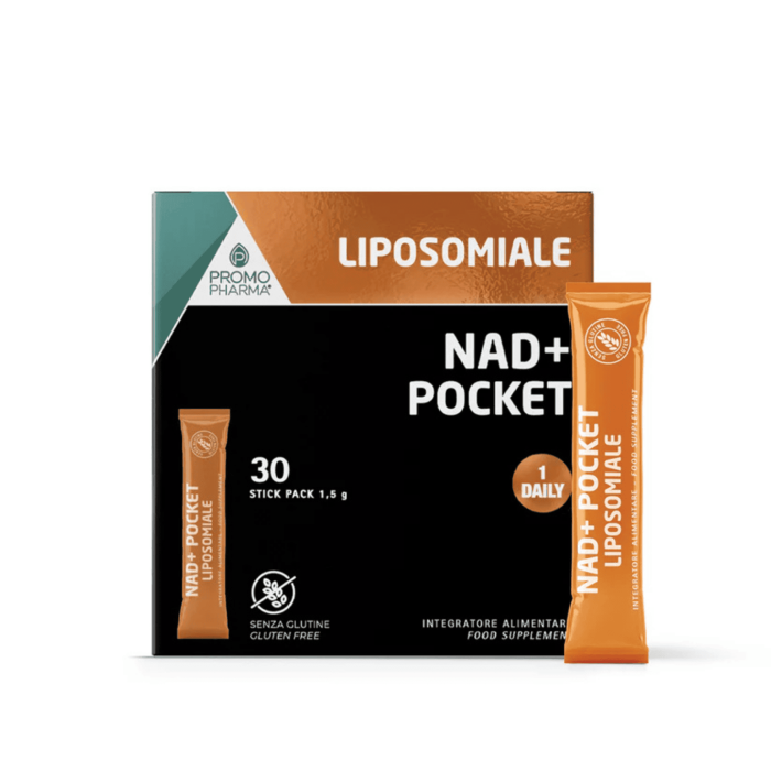 PromoPharma NAD+ Pocket Liposomiale 30 Stick 1,5 g