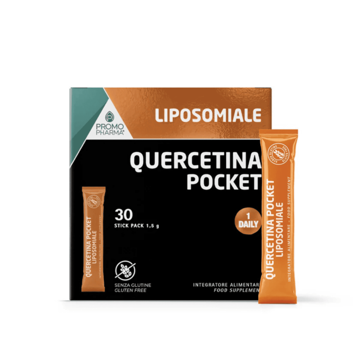 PromoPharma Quercitina Pocket Liposomiale 30 Stick 1,5 g