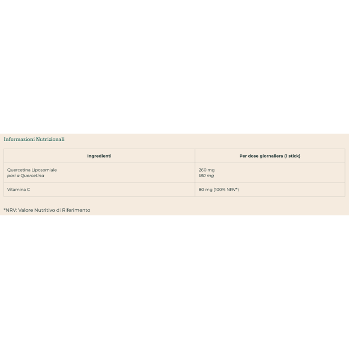 PromoPharma Quercitina Pocket Liposomiale 30 Stick 1,5 g