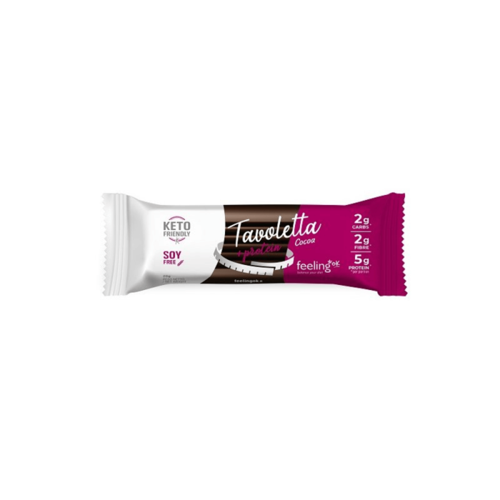 Feeling OK Tavoletta Cacao Start +Protein 20 g