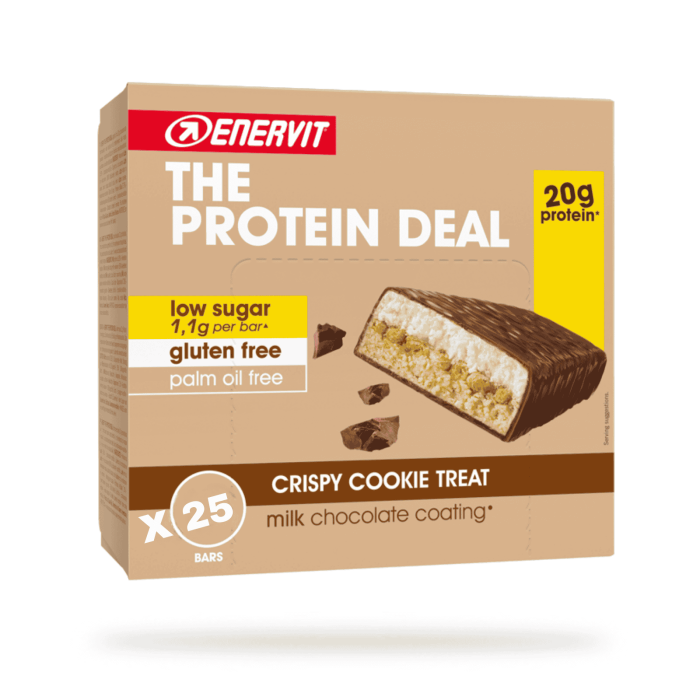 Enervit The Protein Deal Barrette Proteiche Box 25 Barrette da 55 gr
