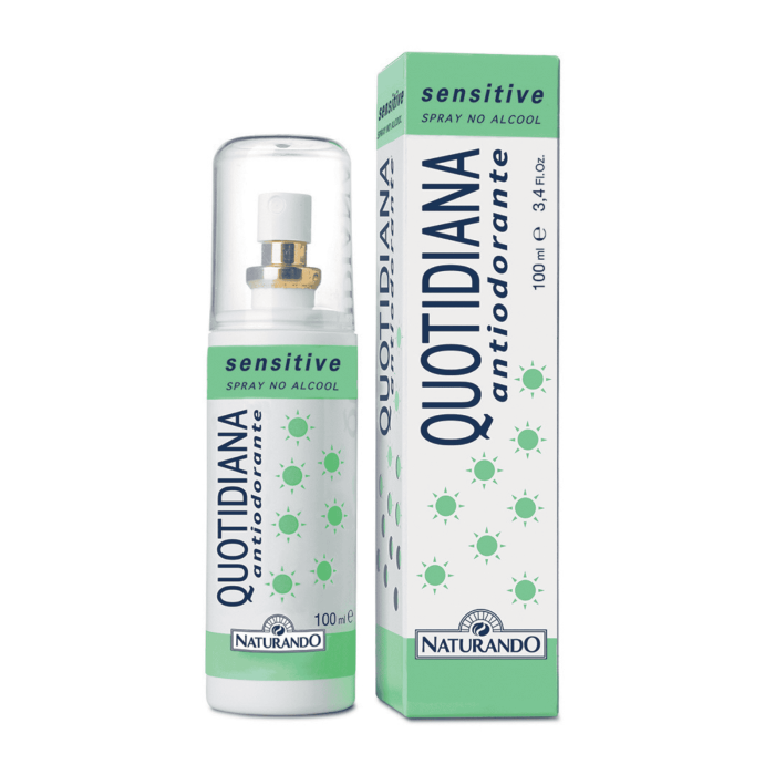 Naturando Quotidiana Antiodorante Sensitive Spray No Alcool 100 ml