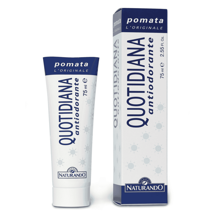 Naturando Quotidiana Antiodorante Pomata l'originale 75 ml