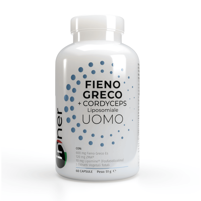 Inner Fieno Greco + Cordyceps Liposomiale Uomo 60 cps Ex Libido Uomo