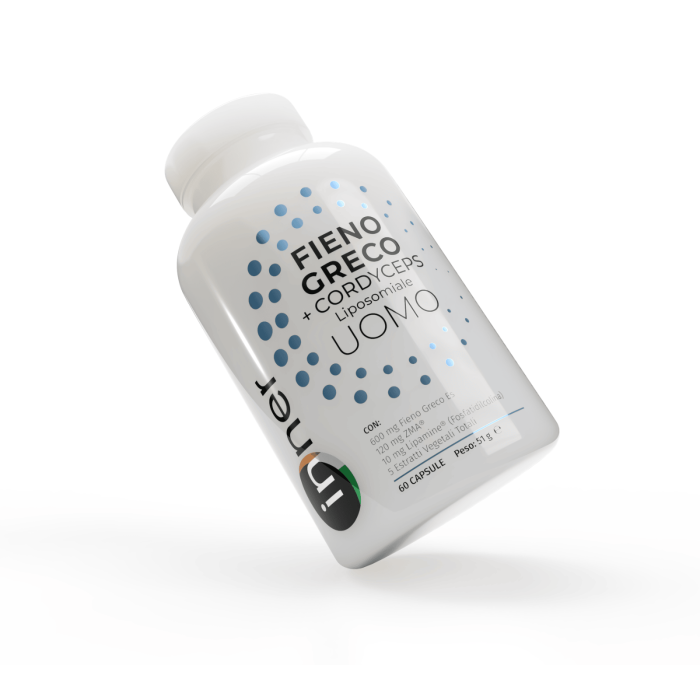 Inner Fieno Greco + Cordyceps Liposomiale Uomo 60 cps Ex Libido Uomo