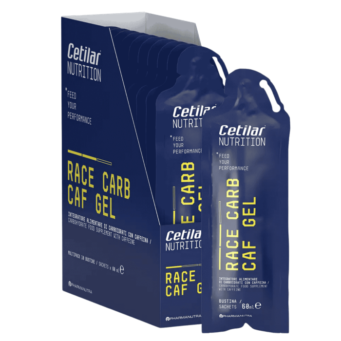 Cetilar Race Carb Caf Gel Box 10X60 ml