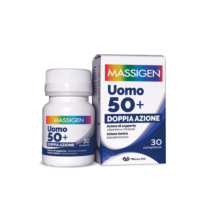 Massigen Uomo 50+ Doppia Azione 30 cpr