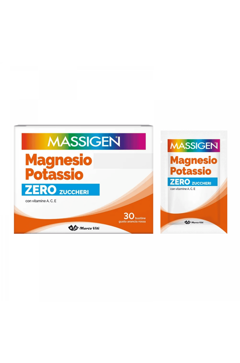Massigen Magnesio Potassio Zero Zuccheri 10X30 bustine Marco Viti