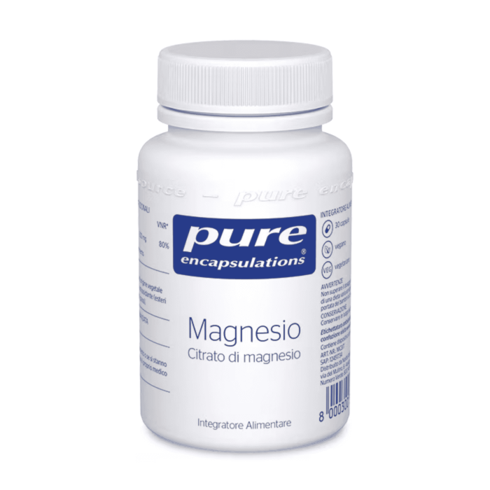 Pure Encapsulations Magnesio Citrato di magnesio 30 cps