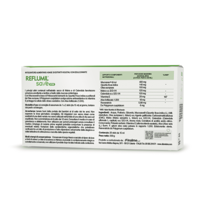 Alta Natura Reflumil Save Stick 20X15 ml
