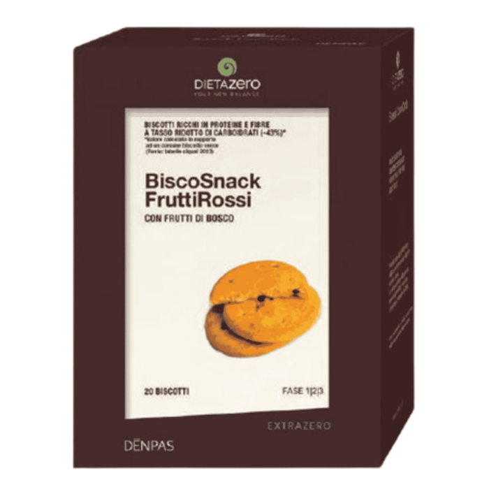 Dieta Zero Biscosnack 16 Biscotti Ricoperti di cioccolato