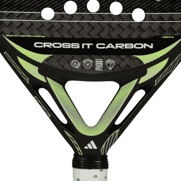 Adidas Crossit Carbon 2026 Racchetta da padel