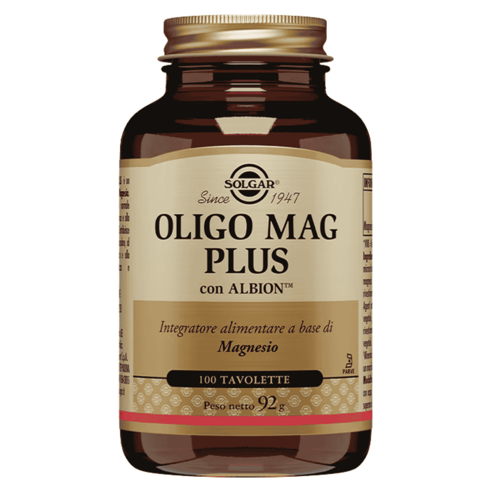 Solgar Oligo Mag Plus 100 cpr