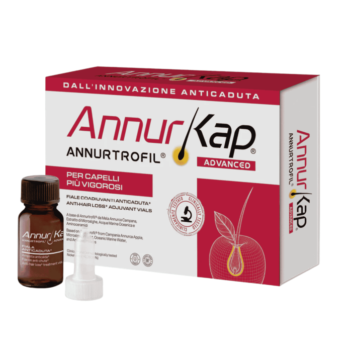 Annurkap Advanced 12 Fiale da 7 ml annutricomplex Anticaduta capelli
