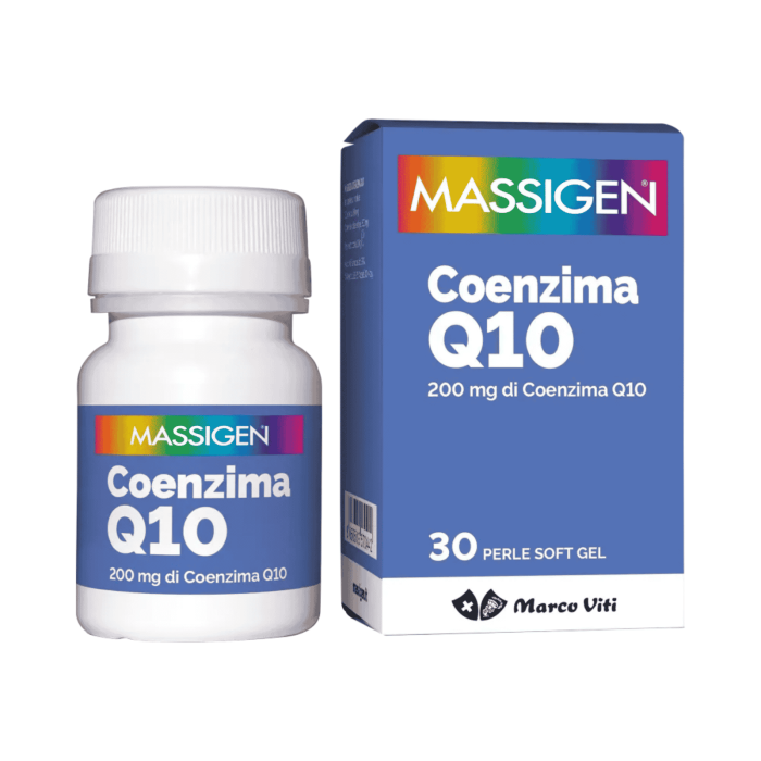 Massigen Coenzima Q10 200 mg 30 Softgel