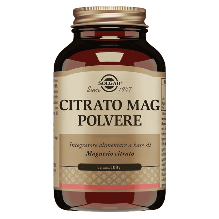 Solgar Citrato Mag Polvere 108 gr