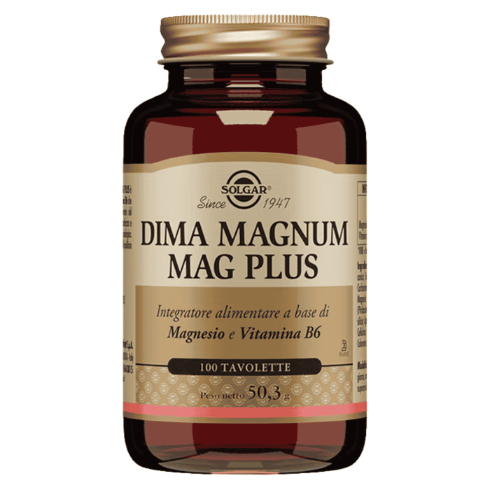 Solgar Dima Magnum Mag Plus 100 Tavolette