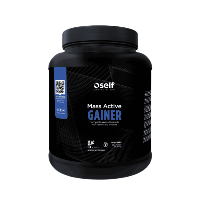 Self Omninutrition Mass ActIve Gainer 2 kg con Vitamine e Minerali Aumento Massa muscolare