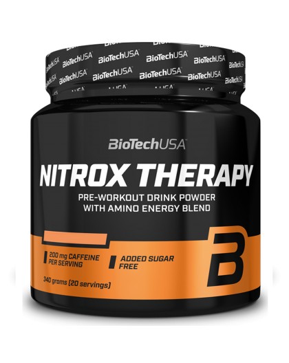 Biotech Nitrox Therapy 340 gr Pre Workout con Arginina Beta Alanina Citrullina