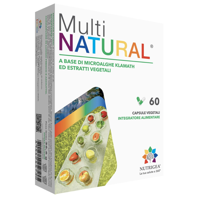 Nutrigea MultiNatural 60 Cps Multivitaminico