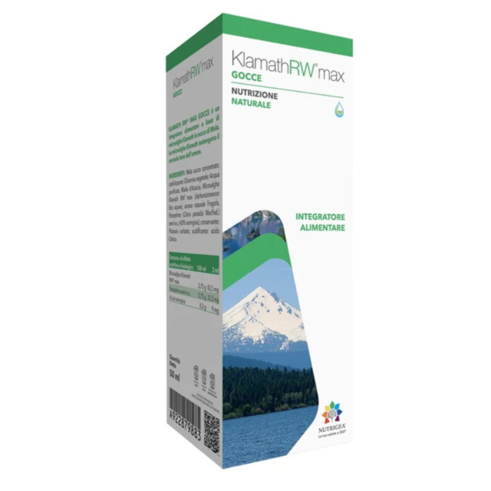 Nutrigea Klamath RW max 50 ml Integratore a base di microalghe