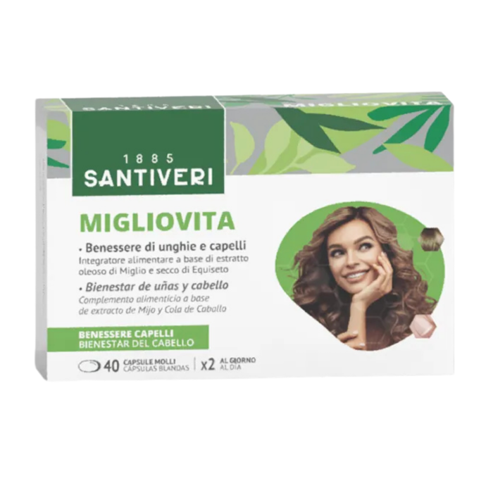 Santiveri Migliovita 40 cps molli Unghie e capelli