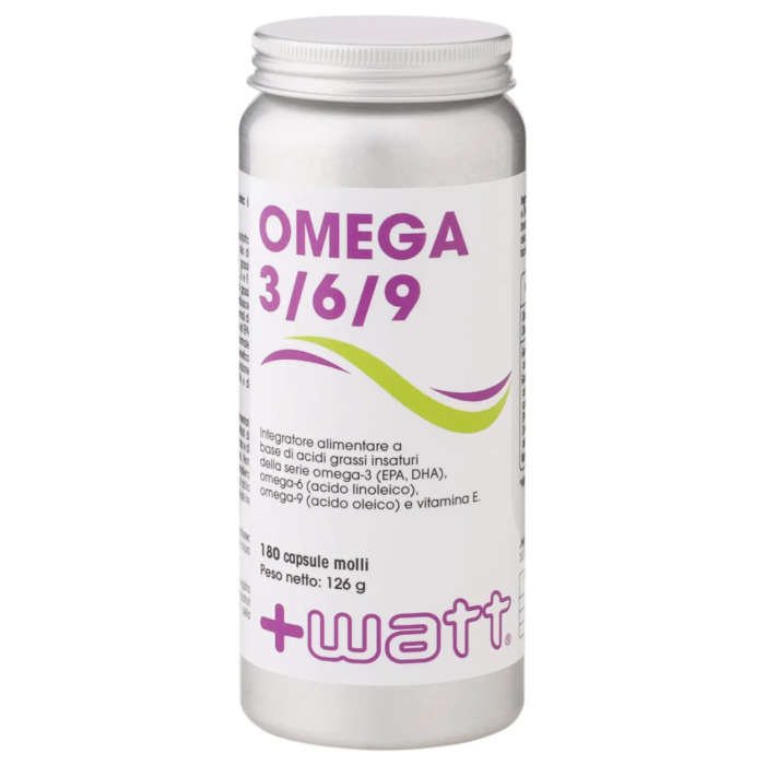 +Watt Omega 3- 6- 9 180 cps