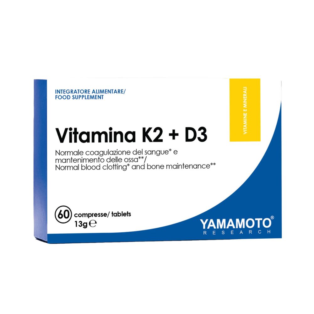 Yamamoto Vitamina K2+D3 K2VITAL™ 30 capsule - integrazione vitamina K2 e D3