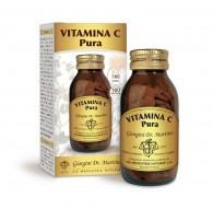 Vitaminca C Pura 90 gr 180 Pastilie Dr. Giorgini Antiossidante Stanchezza