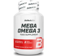 Biotech Usa Omega 3 90 perle Olio di Pesce Epa Dha con Vitamina E
