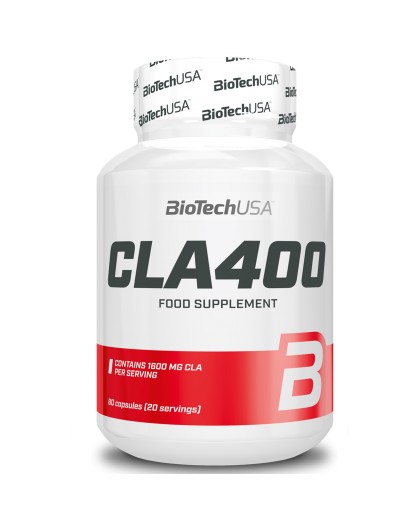 Biotech Usa Cla 400 80 caps Integratore alimentare di Acido Linoleico Coniugato
