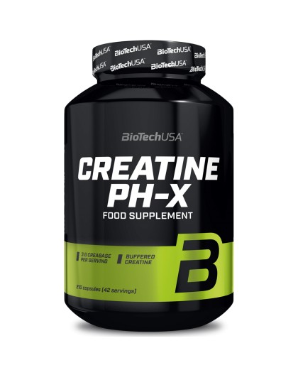 Biotech Usa Creatine PH-X 210 caps Creatina Avanzata Alcalina Tamponata