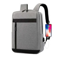 Zaino Uomo Donna Impermeabile Porta PC Viaggio Scuola Con Presa Ricarica USB