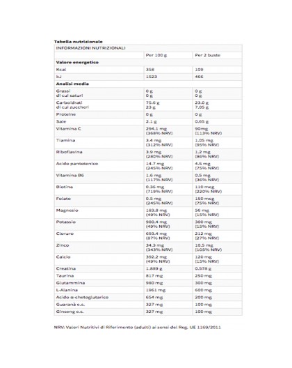 EthicSport PreGara Enedurance 20 Buste da 19gr