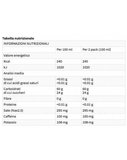 EthicSport Performance Sete 14 Buste da 22 gr