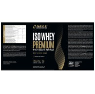 Self Iso Whey Premium 1 kg Proteine Isolate Zero Grassi e Zuccheri
