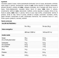 EthicSport Creamy & Crunchy High Protein Bar Barrette Proteiche 32% Box 24 pz Gusto Cacao Nocciola