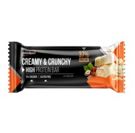 EthicSport Creamy & Crunchy High Protein Bar Barrette Proteiche 32% Box 24 pz Gusto Cacao Nocciola