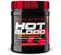 Scitec Nutrition Hot Blood 3.0 Hardcore Pre-Workout 375 gr con Creatina